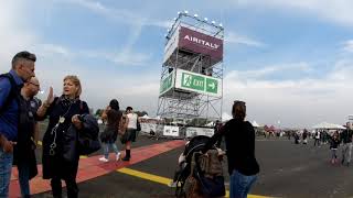 Linate air show 2019 (prove) time lapse