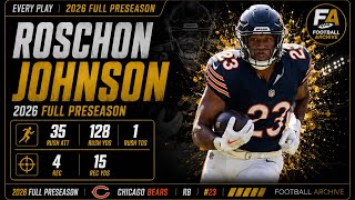 Roschon Johnson Preseason Highlights | Every Play
