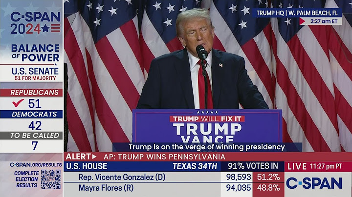 Donald Trump 2024 Victory Speech