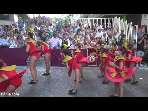 Carrozas Dénia 2018: Falla Port Rotes "La Xina del Port Rotes"