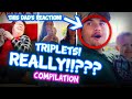 Triplets Part 4!! Another Best funny triplet pregnancy reveal compilation! Wait for the Dad!