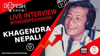 Live Interview with Khagendra Nepali (Radio Personality) | nepali podcast | deepesh shrestha