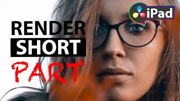 How To Render only a Part of your Timeline | DaVinci Resolve iPad