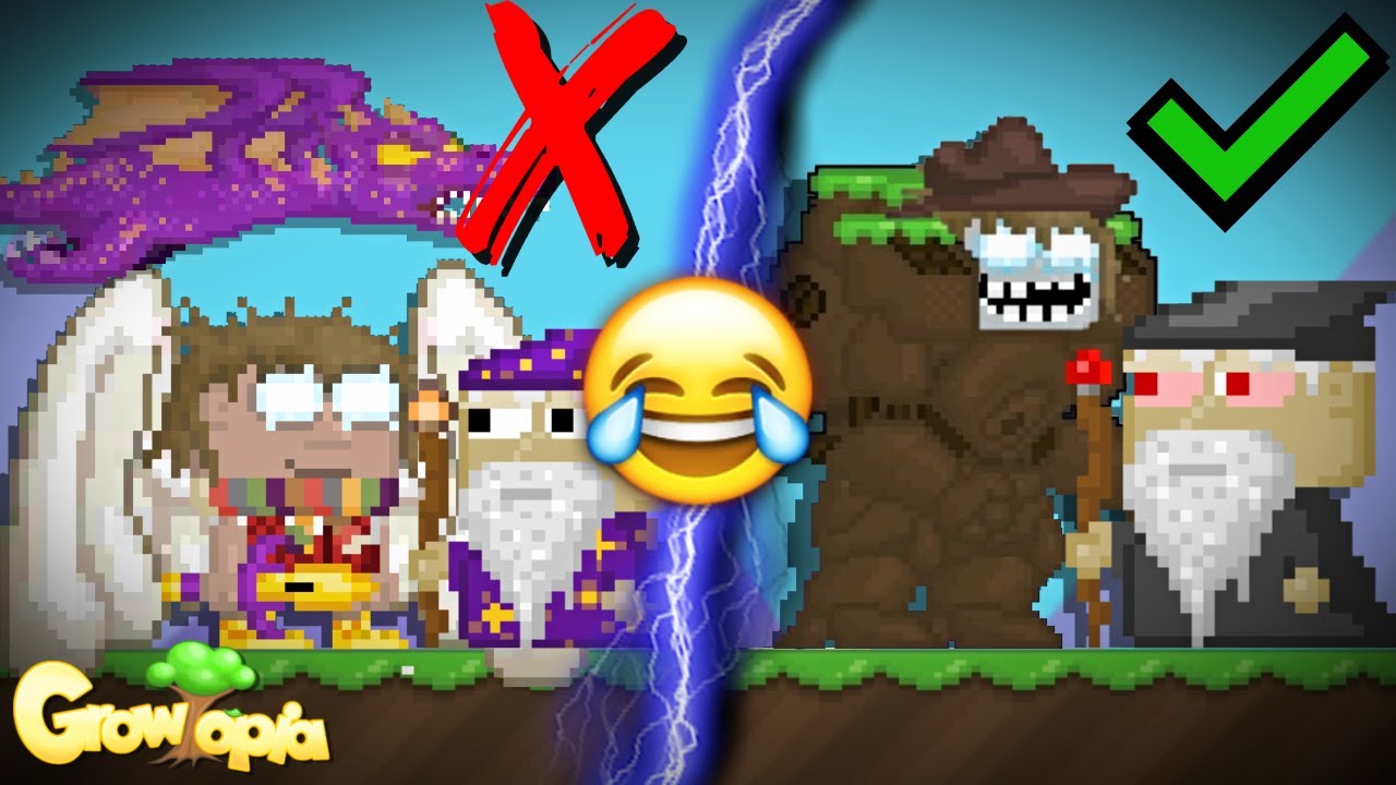 LEGENDARY TO  NOOB 😂 || Growtopia