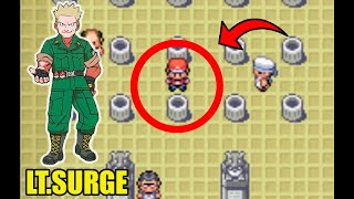 Como passar do ginásio do Lt. Surge's na Pokemon FireRed