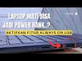 ANTI MAINSTREAM, LAPTOP LENOVO BISA JADI POWER BANK DALAM KONDISI MATI DENGAN FITUR ALWAYS ON USB