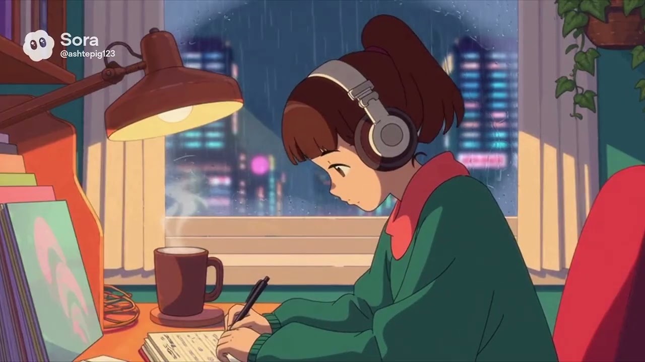 lo-fi hip hop for overthinking nights 🌃 ~ Chill lofi mix