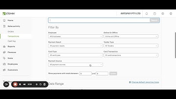 Clover Dashboard  - Processing a Refund