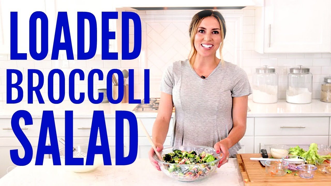 LOADED Broccoli Salad - The Best Salad to Bring to a Party!