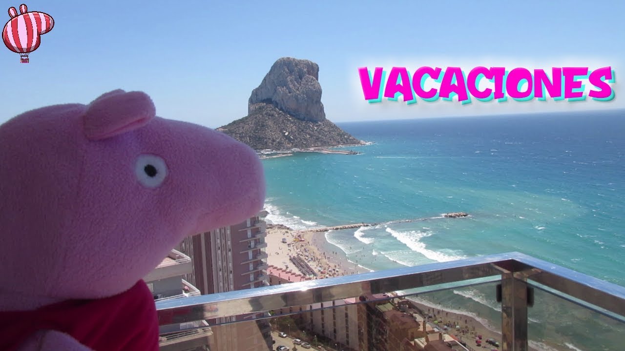 Peppa Pig 🎉 VACACIONES: ROOM TOUR suite lujo + TOBOGANES acuáticos piscina | Peppa Pig español