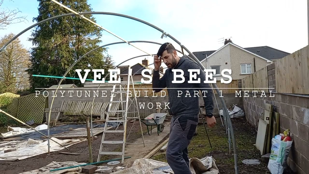 Polytunnel build Part 1 - Metal work