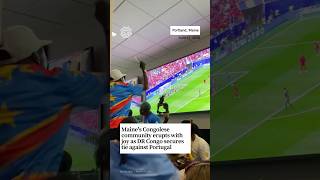 Maine’s Congolese community erupts with joy as DR Congo secures tie against Portugal