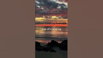 سورة الشعراء (87-94) {وَلَا تُخْزِنِي يَوْمَ يُبْعَثُون} #قرآن #قرآن_كريم #سبحان_الله #سورة_الشعراء