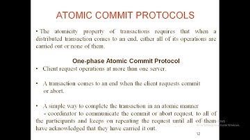 Moduel 5 Lect3 One Phase Commit Protool