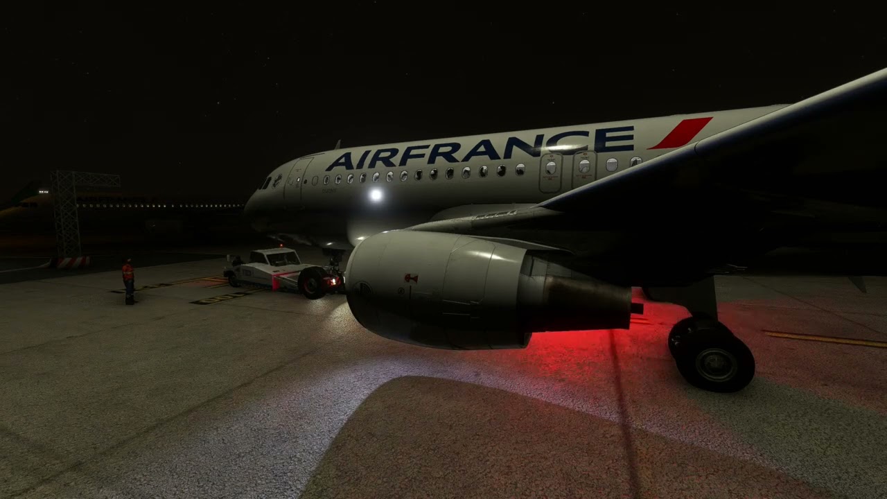 VOL COMPLET PARIS ORLY - NICE AVEC BEYOND ATC A320SL AIR FRANCE AU LEVER DU SOLEIL