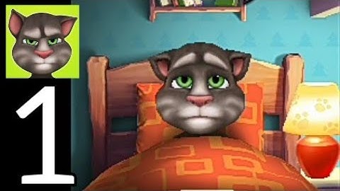 My Talking Tom - Gameplay walkthrough part 1 - Tutorial (Android, iOS)