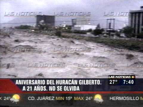 HURACÁN GILBERTO - YouTube