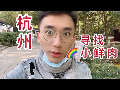 【夫夫旅游】同性情侣灵隐寺帮粉丝求姻缘，西湖寻找杭州帅哥！