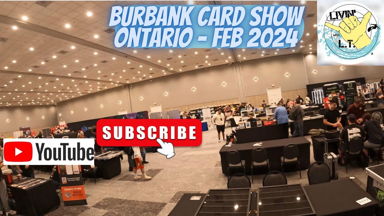 Burbank Card Show Ontario, So Cal February 2024 YouTube