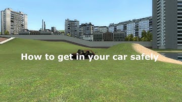 GMOD -  How to get in a car safely
