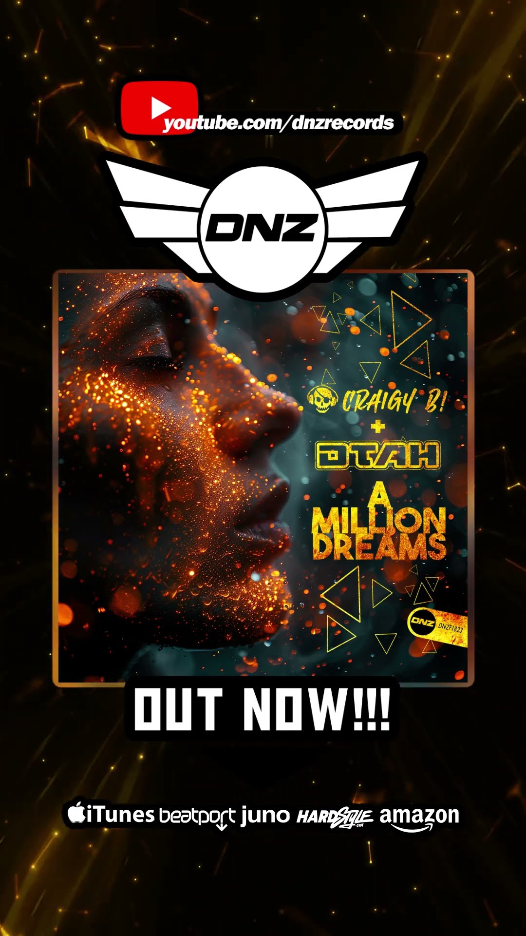 CRAIGY B \u0026 DTAH - A MILLION DREAMS (OUT NOW ON DNZ) #remix #oldschooldbounce #clubmix #milliondreams