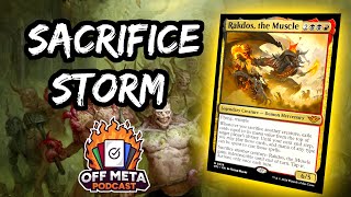 Sacrifice Storm! Rakdos, the Muscle cEDH: Off Meta Podcast Ep. 8 (Ft. Nybar)