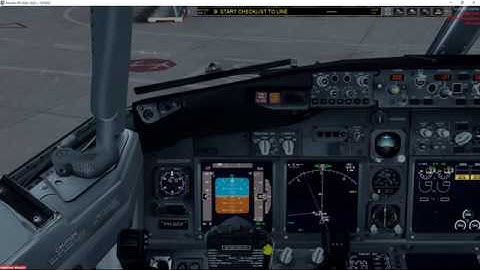 PMDG 737NGX EDDF/EGLL with ProATC, holding at WEALD