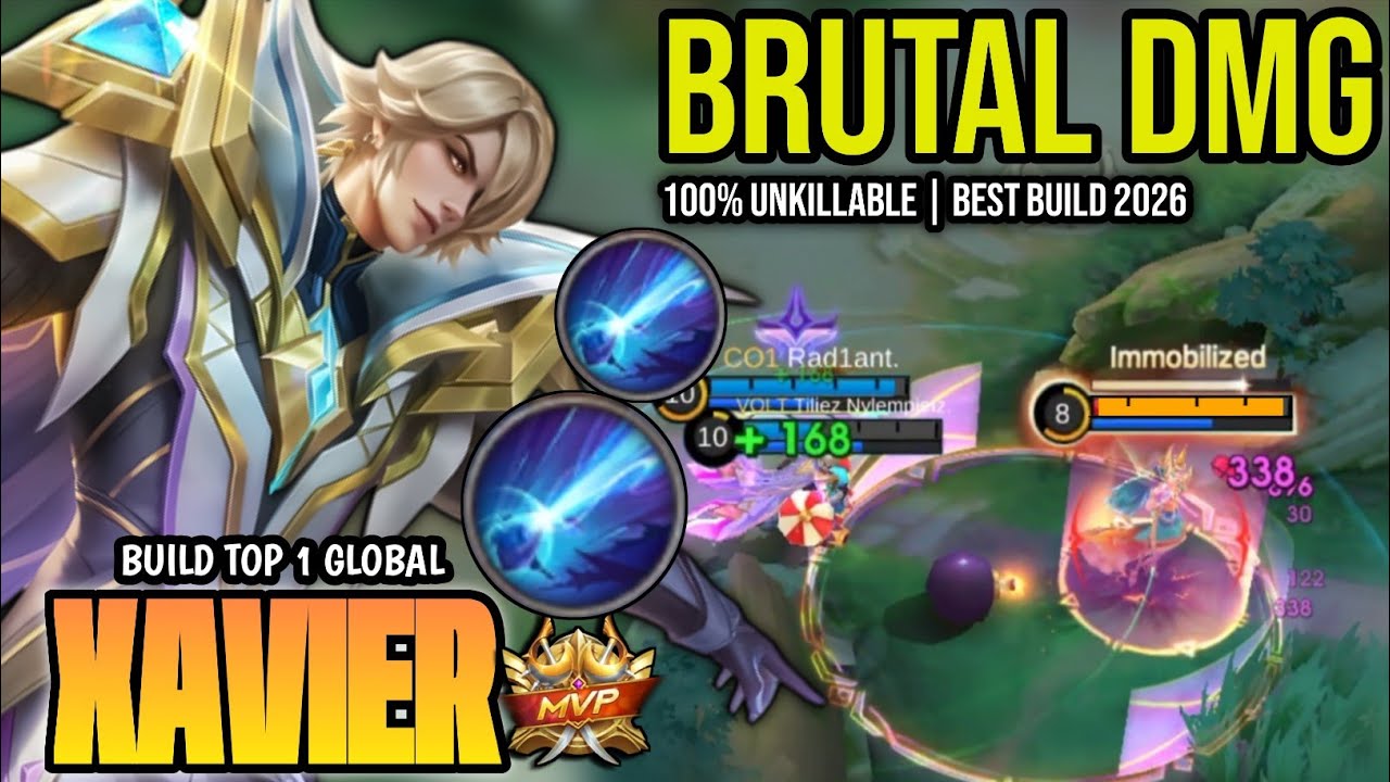 XAVIER BEST BUILD 2026 | BUILD TOP 1 GLOBAL XAVIER GAMEPLAY | MOBILE LEGENDS✓