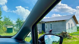 Подруга с мужем построили дом и переехали в деревню. Орехово-Зуевский район. Деревня Понарино.
