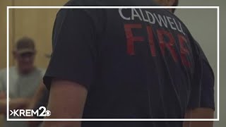 First responders from across Idaho give the gift of time to let community grieve loss of fallen fire