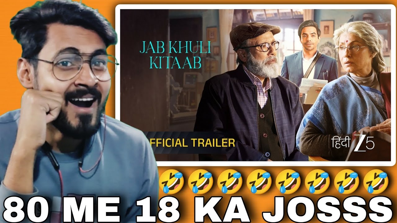Jab Khuli Kitaab|Trailer Reaction|Pankaj Kapur, Dimple Kapadia, Aparshakti Khurana|Pre 6th Mar