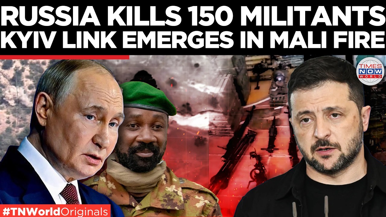 MALI WAR ESCALATES! 150 Militants Killed in Airstrike, Russia Exposes Kyiv's Fake Videos| World News