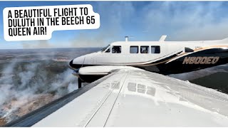 A BEAUTIFUL FLIGHT TO DULUTH IN THE BEECH 65 QUEEN AIR! by Kerry McCauley 5,326 views 2 months ago 40 minutes