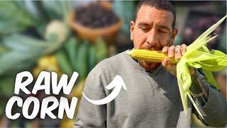 I Ate Every Vegetable Raw from my Garden