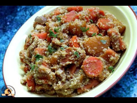 תבשיל ירקות כתומים ובורגול / Bulgur and orange vegetables