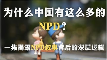 为什么中国有这么多的NPD？NPD有哪些致命弱点？一集揭露NPD叙事背后的深层逻辑｜心理学｜自恋型人格障碍｜社会学｜精神分析｜