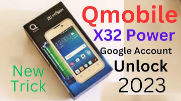 qmobile x32 power google account unlock without pc | q mobile x32 frp bypass new method 2023