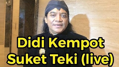 DIDI KEMPOT feat Natsir Gibson (Starfive) - Lungo esuk mulih esuk