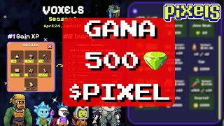 SUBE NIVEL Y GANA HASTA 500 PIXEL EN LA COMPETENCIA VOLXELSEXTENSION SEASON 1