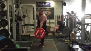 Eddie Hall Deadlifts 320kgs for 10 Reps @Strength Asylum