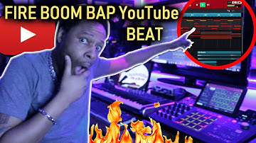 Sampling from YouTube - Making a Chill Boom Bap Beat (MPC X Beat Making) MPC Live, MPC One