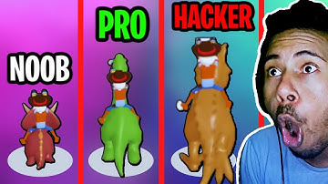 NOOB vs PRO vs HACKER In Monster Catch Run Game! || Part 2 || Subroto Gaming