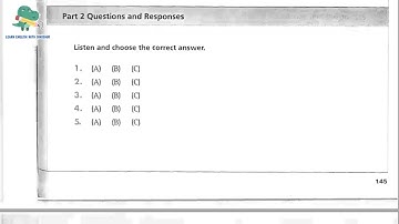 Very Easy TOEIC | Part 2 | Unit 9 - 10 | Passive Listening