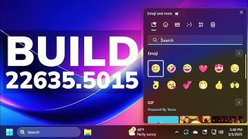 New Windows 11 Build 22635.5015 - New System Tray Icon, Settings Change and Fixes (Beta)