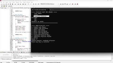 STRUKTUR DATA metode circular doubly Linked List