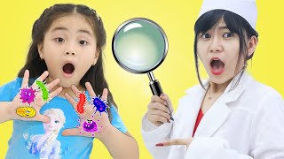 annie and cherry kids story about viruses kids wash hands and stay home