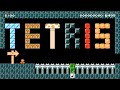 Tetris remake  a playable tetris level in super mario maker 2