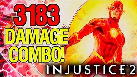 HoneyBee Combo Challenge! The Highest Damage Flash Combo EVER In Injustice 2?! [GEAR ON]