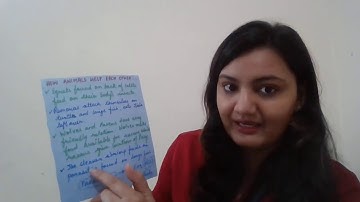 CLASS 4th/EVS/ CH 7/ THE ANIMAL WORLD/GBN Sr Sec school 21D