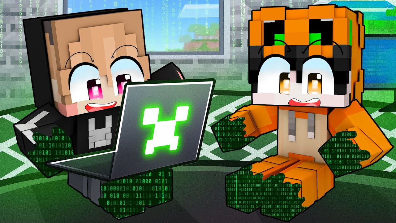 KITA MENJADI BAYI HACKER DI MINECRAFT!!